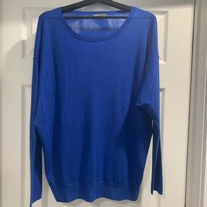 Vince Tissue weight blue cashmere sweater size L